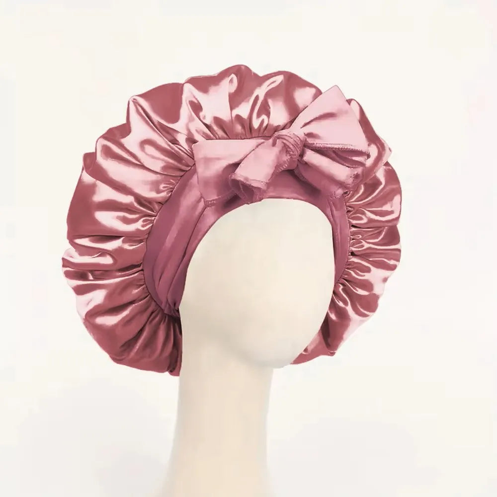 Silk satin Night Bonnet
