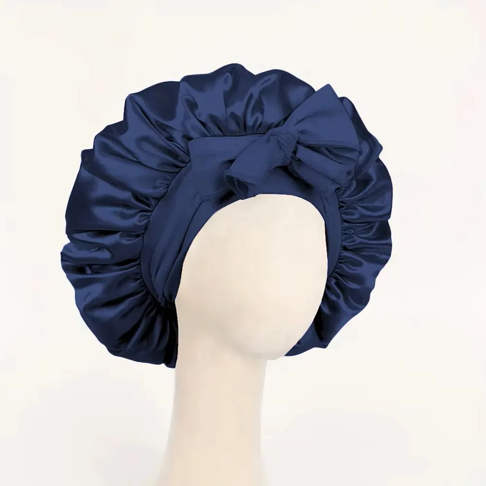 Silk satin Night Bonnet