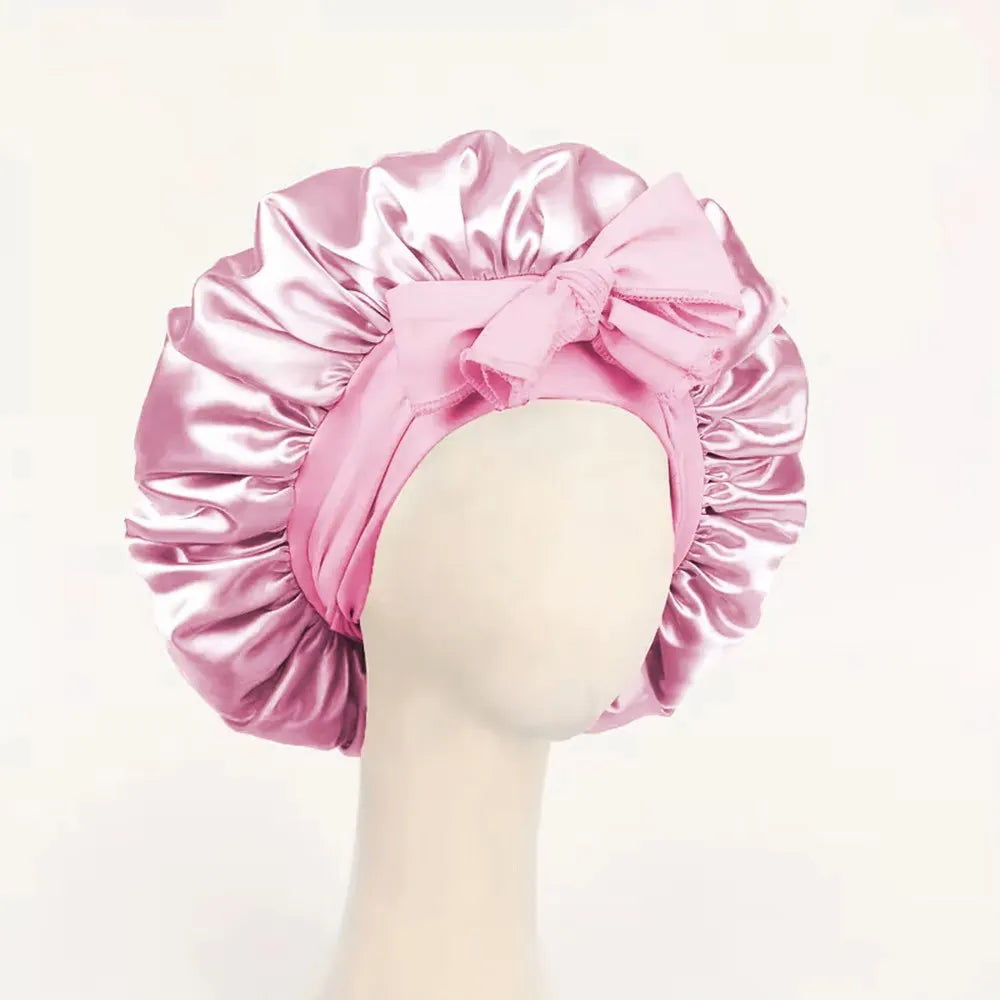 Silk satin Night Bonnet
