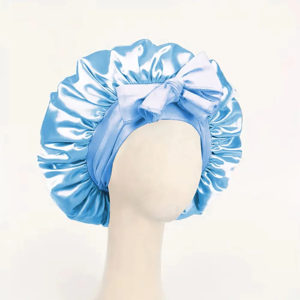 Silk satin Night Bonnet
