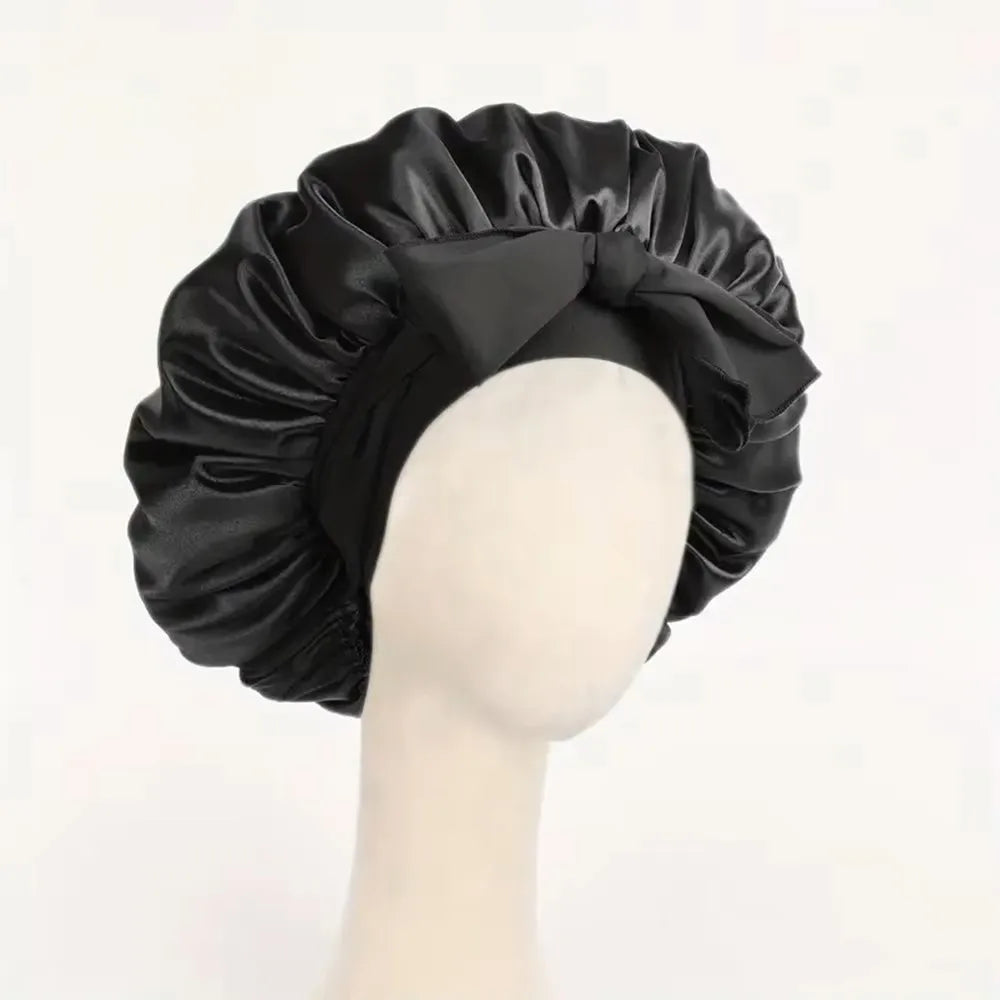 Silk satin Night Bonnet